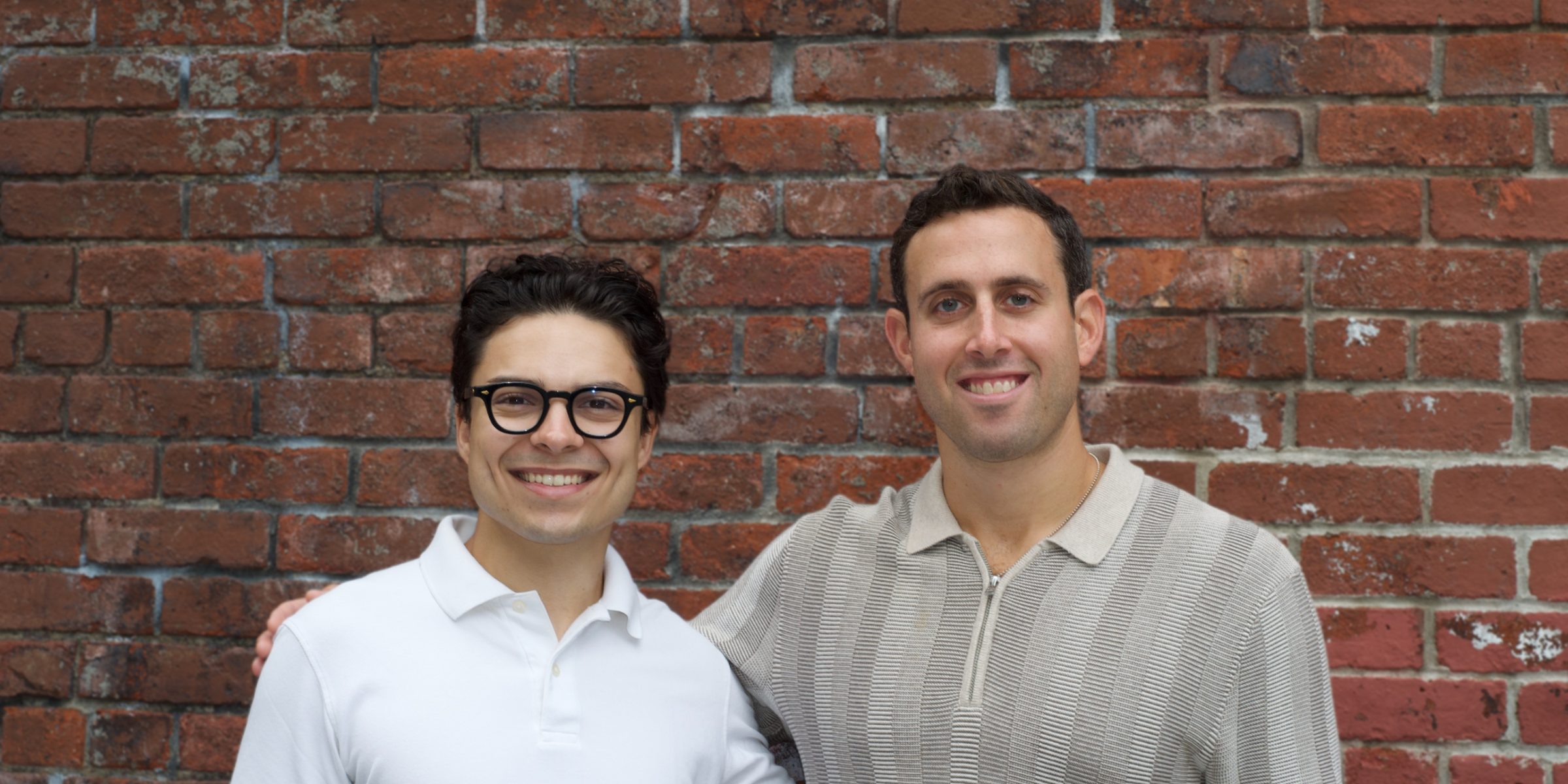 Guilherme (G) Soares and Carter Klein, co-founders of Seal, in Brooklyn.